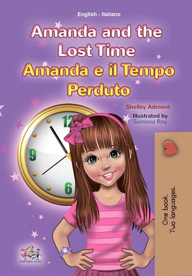 Portada de libro para Amanda and the Lost Time Amanda e il Tempo Perduto (English Italian)