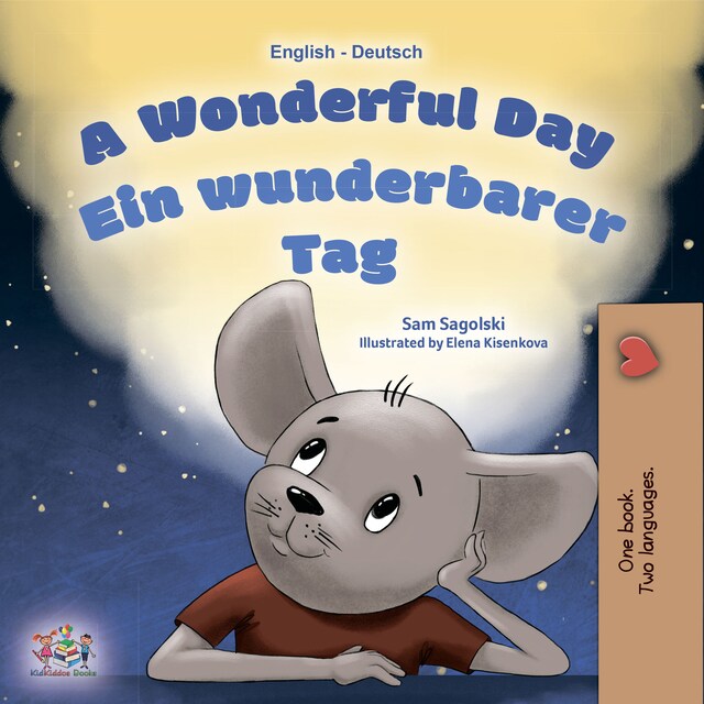 Book cover for A Wonderful Day (English German)