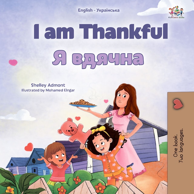 Portada de libro para I am Thankful (English Ukrainian)