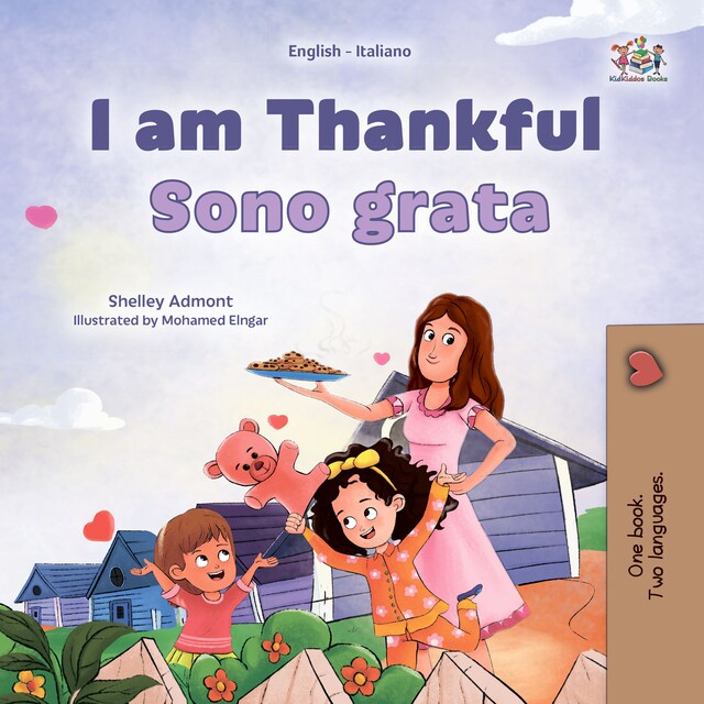 Buchcover für I am Thankful Sono grata (English Italian)