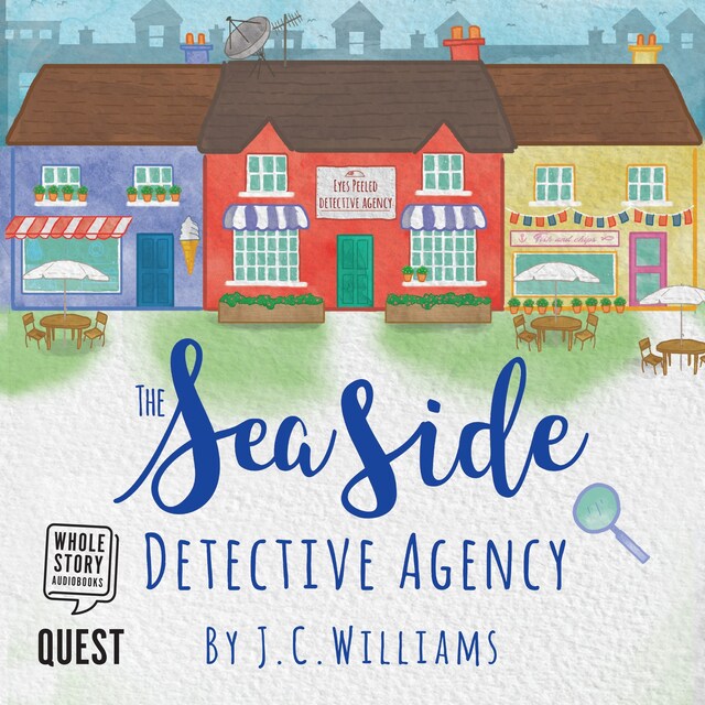 Book cover for The Seaside Detective Agency