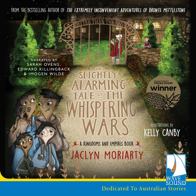 Portada de libro para The Slightly Alarming Tale of the Whispering Wars