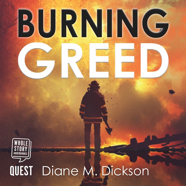 Book cover for Burning Greed