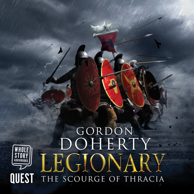 Book cover for Legionary: The Scourge of Thracia