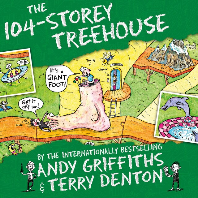 Book cover for The 104-Storey Treehouse