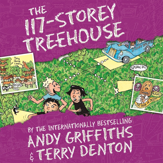 Kirjankansi teokselle The 117-Storey Treehouse