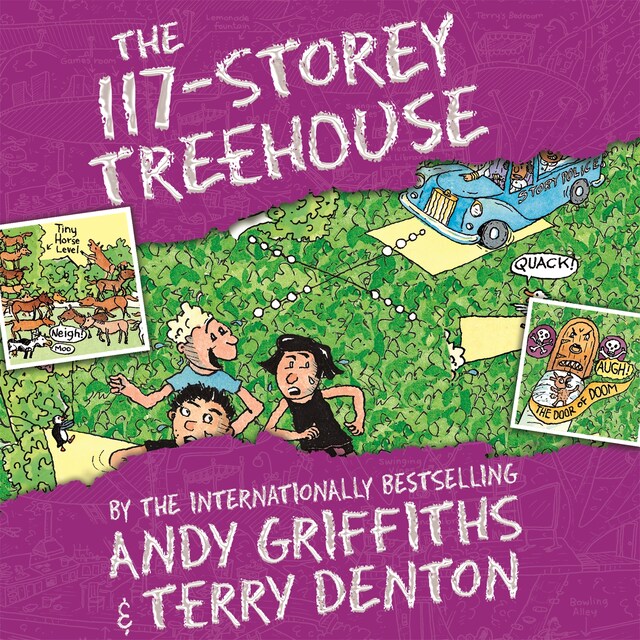 Kirjankansi teokselle The 117-Storey Treehouse