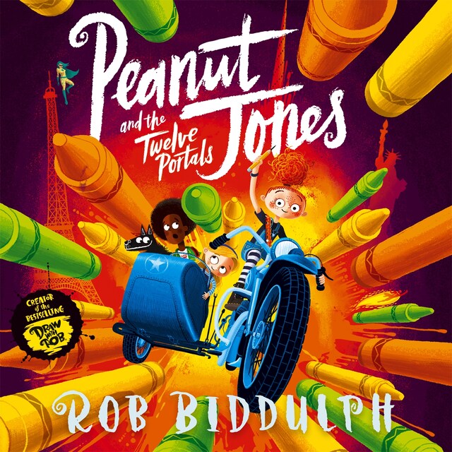 Couverture de livre pour Peanut Jones and the Twelve Portals