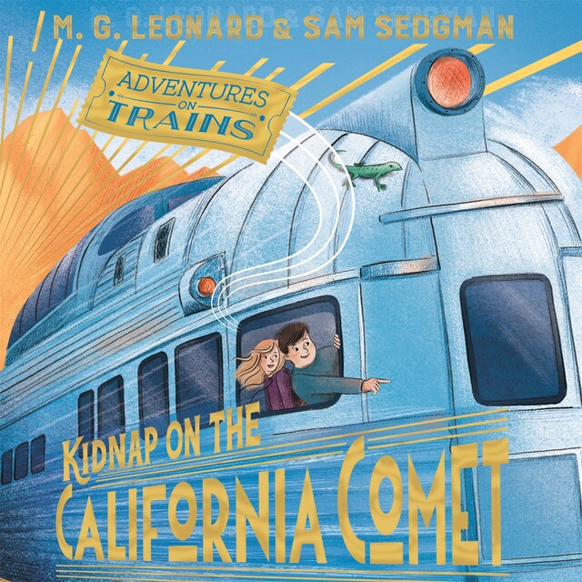 Book cover for Kidnap on the California Comet