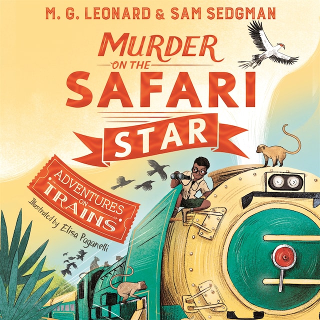 Kirjankansi teokselle Murder on the Safari Star