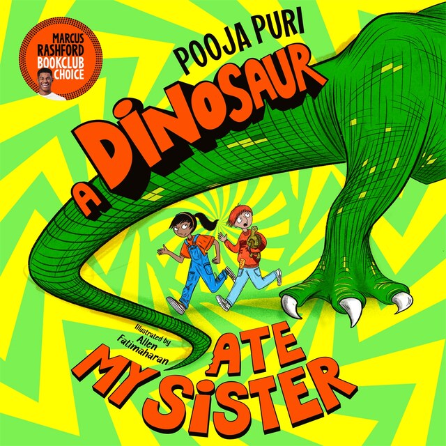 Couverture de livre pour A Dinosaur Ate My Sister