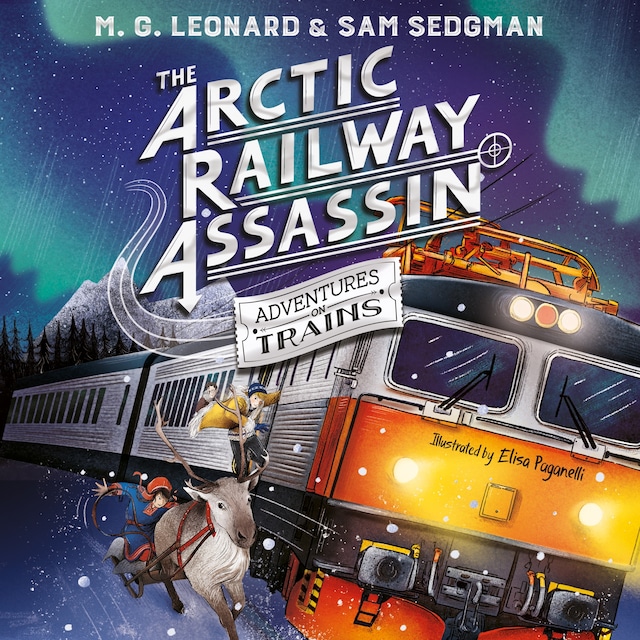 Book cover for The Arctic Railway Assassin