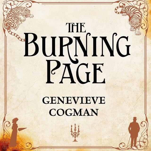 Book cover for The Burning Page