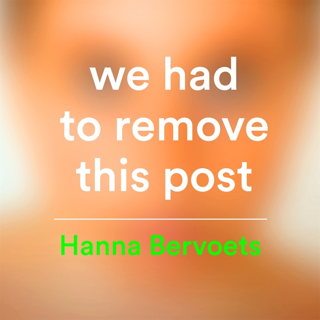 Boekomslag van We Had To Remove This Post