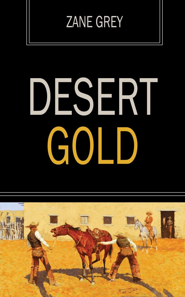 Couverture de livre pour Desert Gold