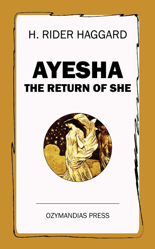 Kirjankansi teokselle Ayesha