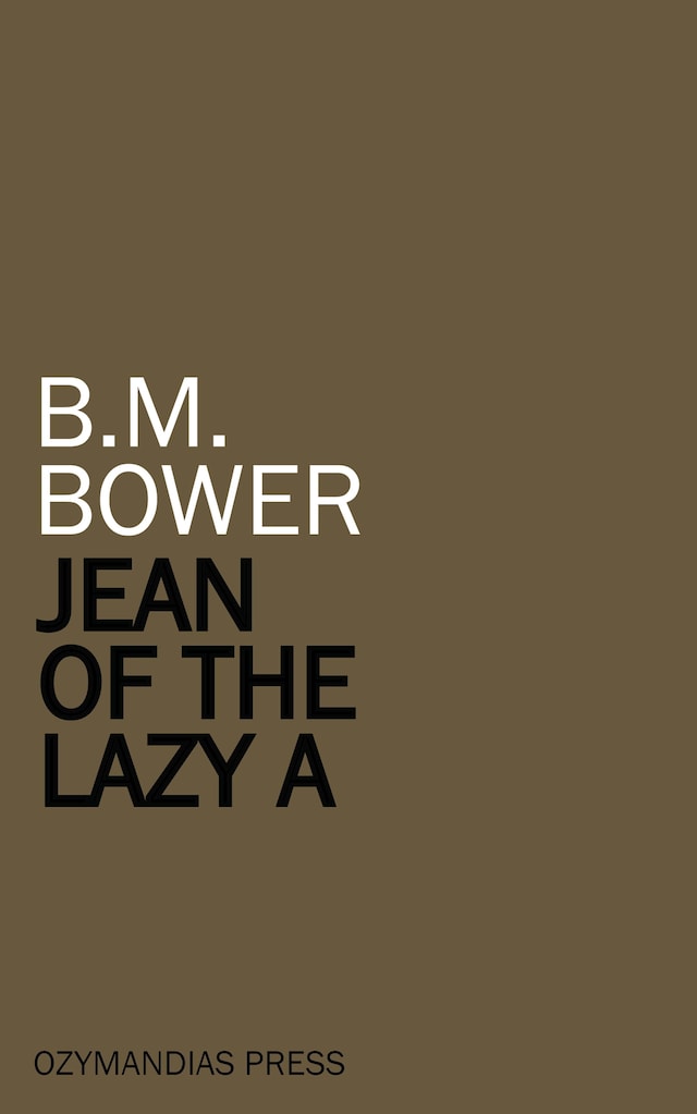 Book cover for Jean of the Lazy A