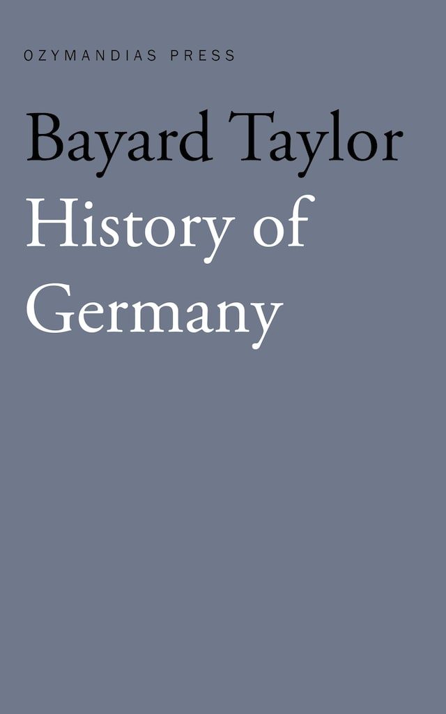 Okładka książki dla History of Germany