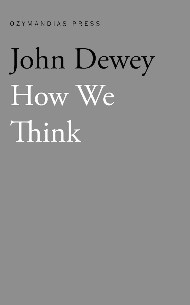 Book cover for How We Think