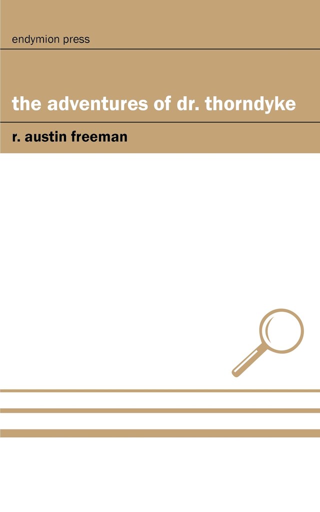 Book cover for The Adventures of Dr. Thorndyke