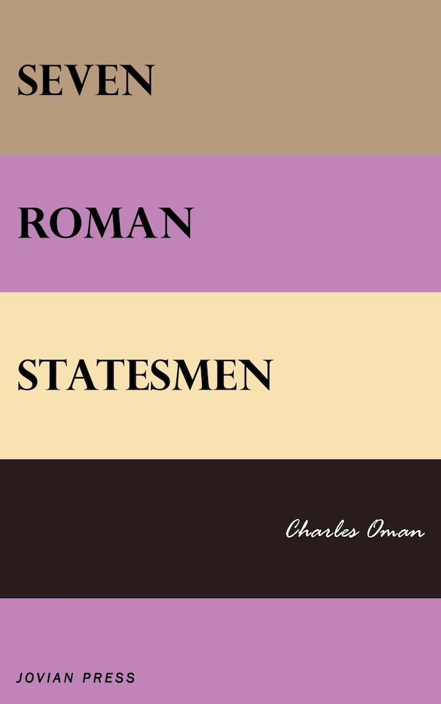 Book cover for Seven Roman Statesmen