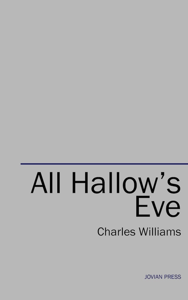 Copertina del libro per All Hallow's Eve