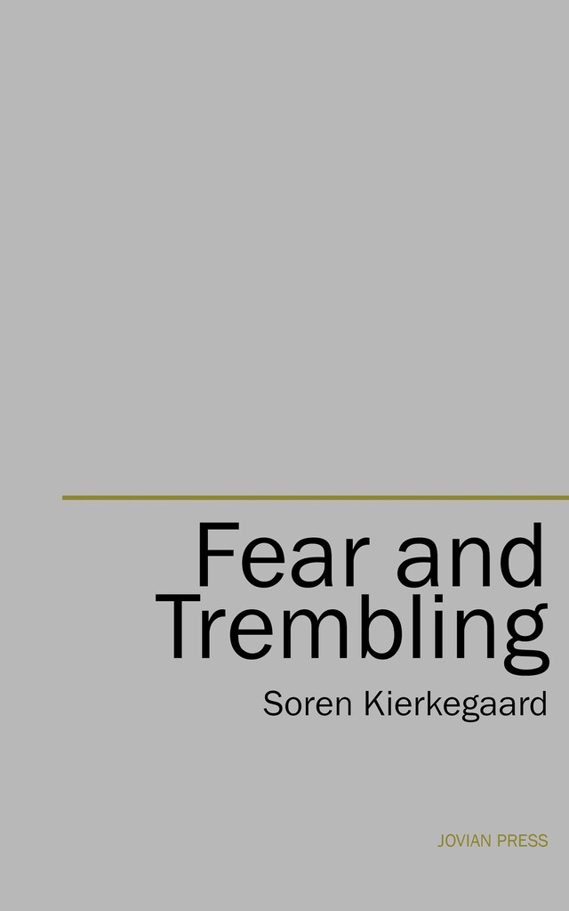 Book cover for Fear and Trembling