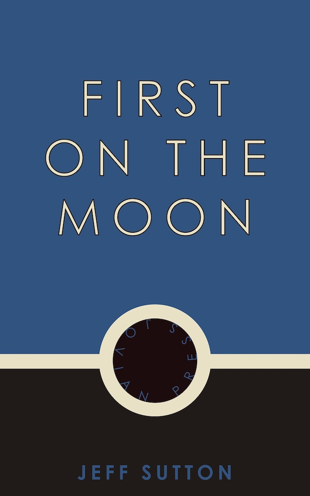 Book cover for First on the Moon
