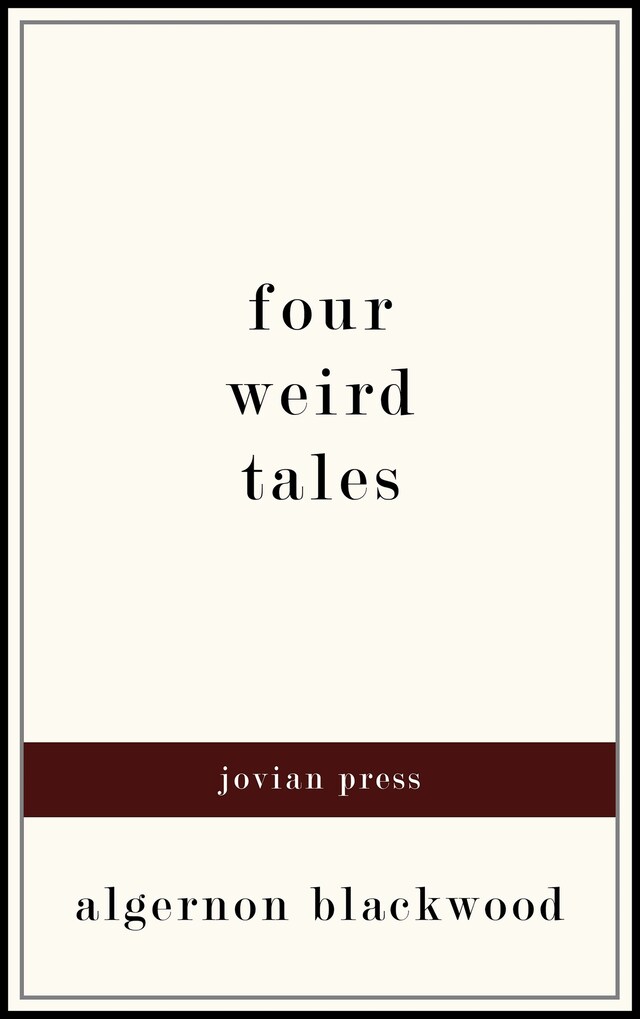 Buchcover für Four Weird Tales