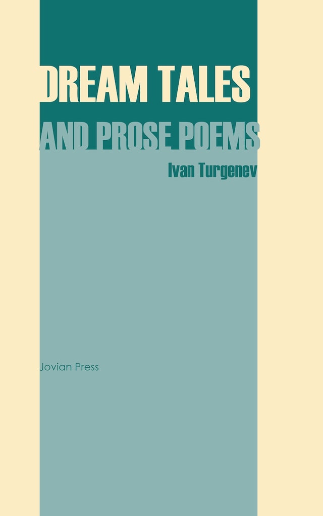 Boekomslag van Dream Tales and Prose Poems