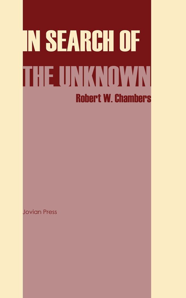 Book cover for In Search of the Unknown