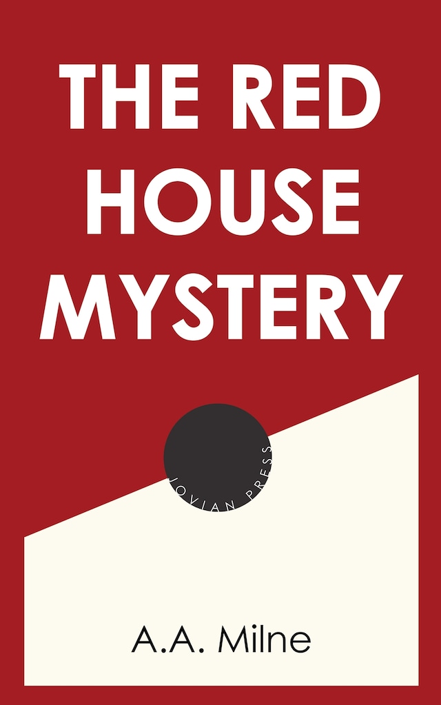 Book cover for The Red House Mystery