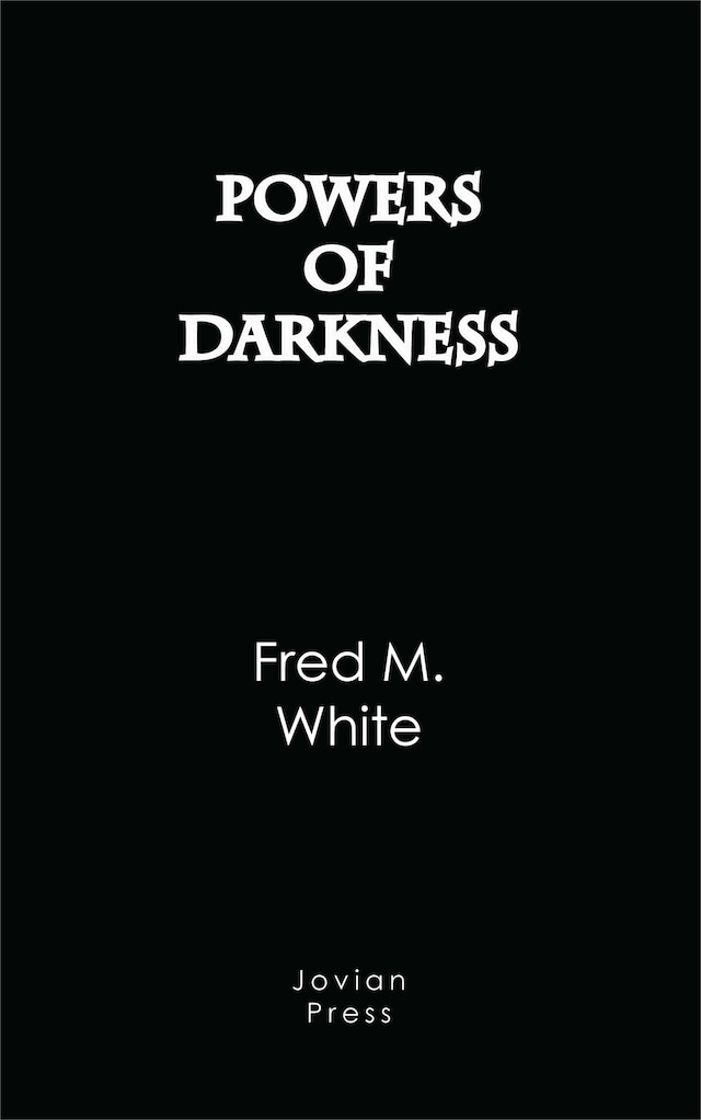 Kirjankansi teokselle Powers of Darkness