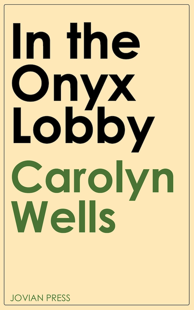 Book cover for In the Onyx Lobby