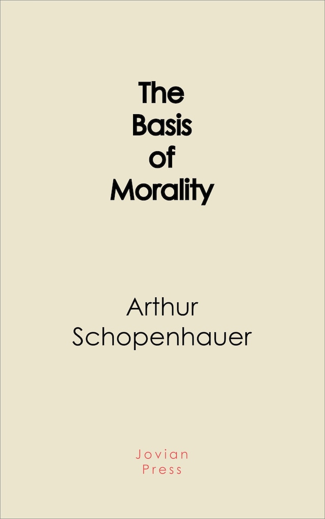 Okładka książki dla The Basis of Morality