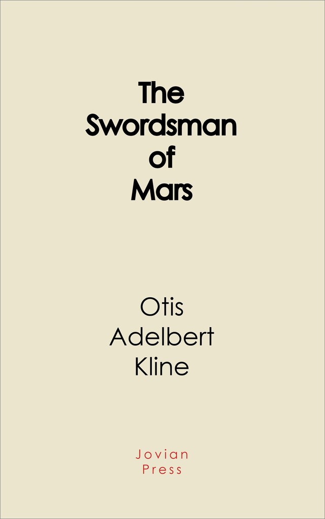 Bogomslag for The Swordsman of Mars