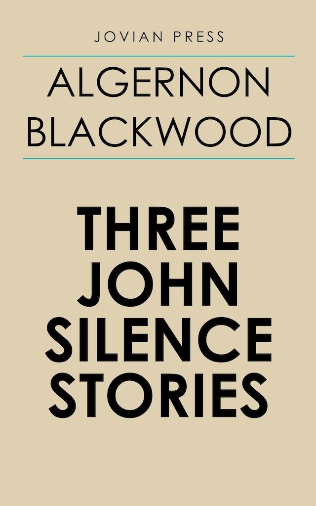 Buchcover für Three John Silence Stories