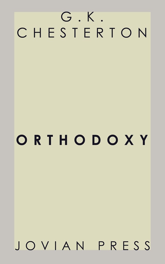 Buchcover für Orthodoxy