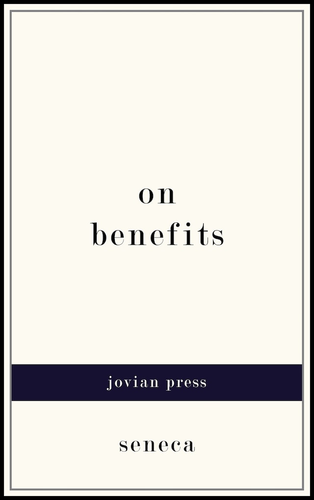 Okładka książki dla On Benefits