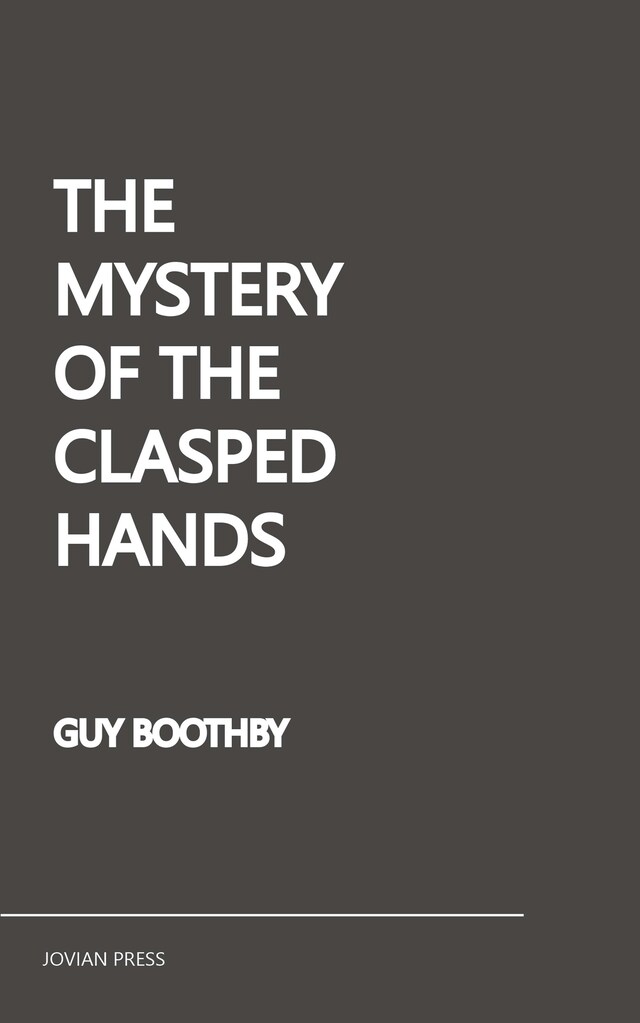 Buchcover für The Mystery of the Clasped Hands