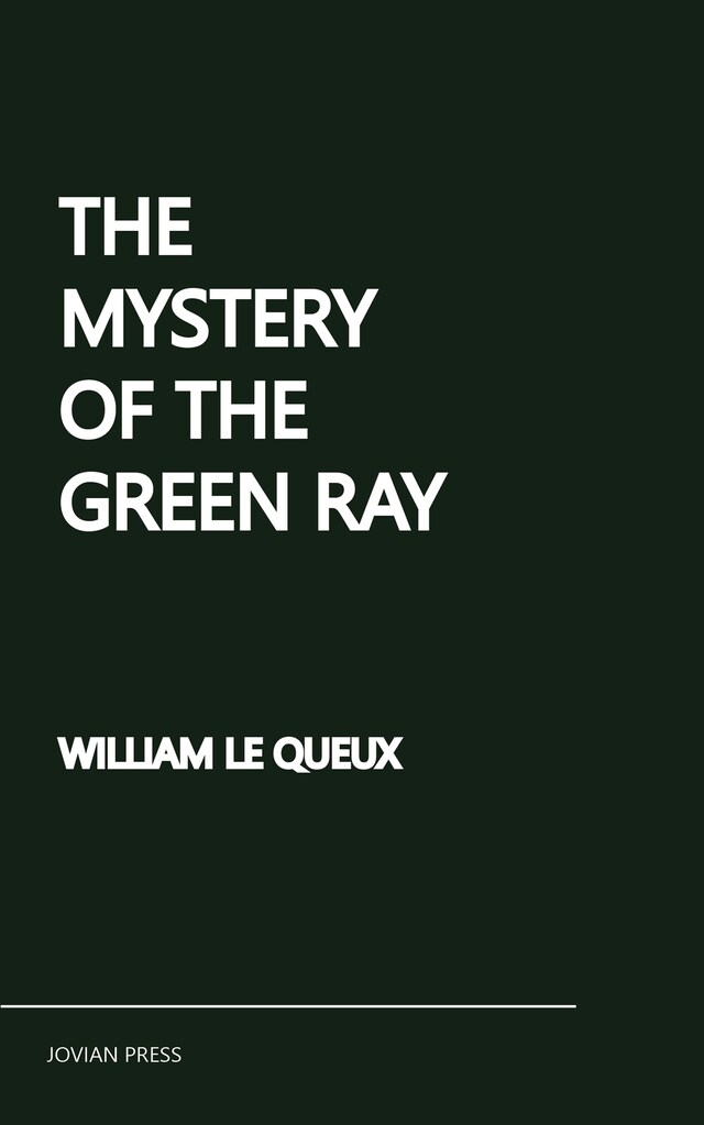 Copertina del libro per The Mystery of the Green Ray