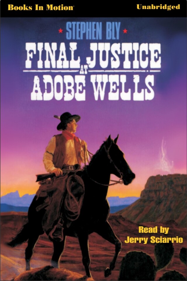 Book cover for Final Justice at Adobe Wells