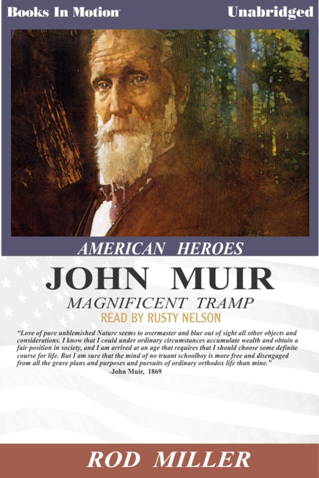 Couverture de livre pour John Muir, Magnificent Tramp