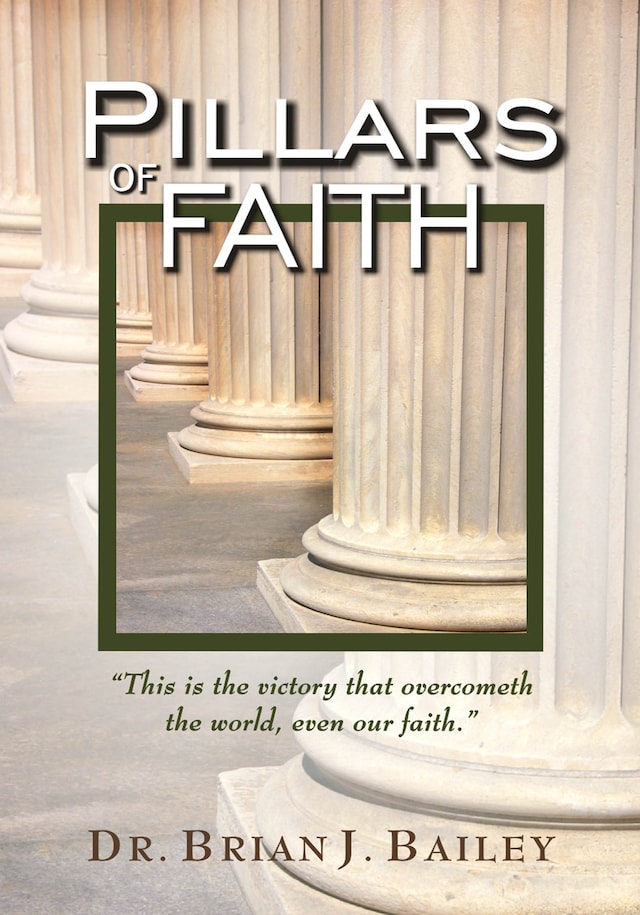 Kirjankansi teokselle Pillars of Faith