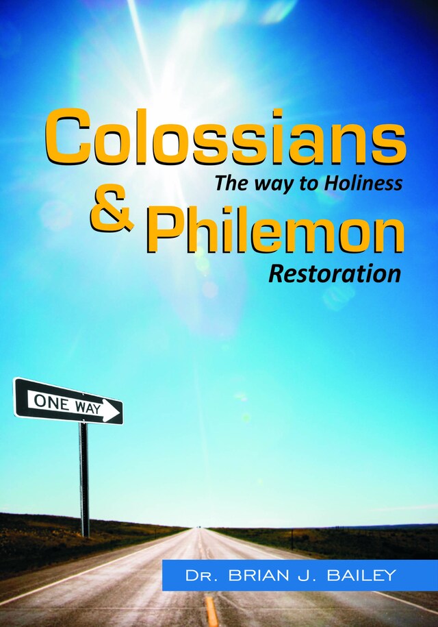 Kirjankansi teokselle Colossians and Philemon