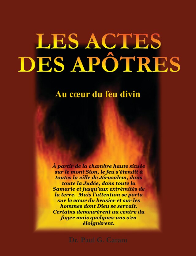Book cover for Les actes des apôtres