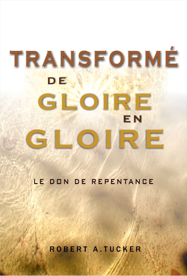 Buchcover für Transformé de glorie en gloire