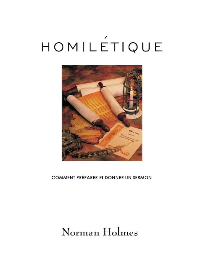Book cover for Homilétique