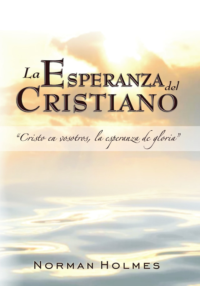 Book cover for La esperanza del Cristiano