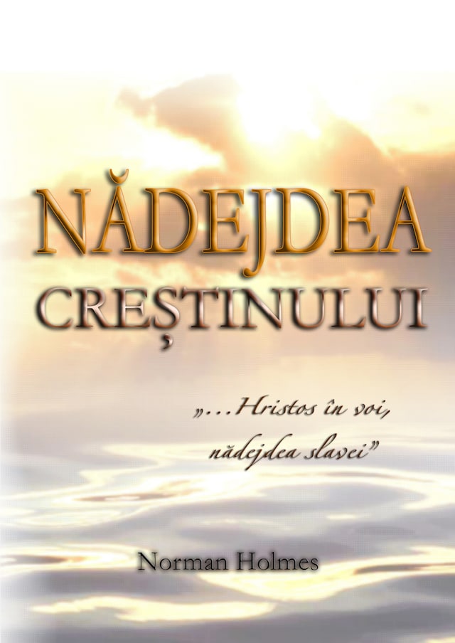 Book cover for Nădejdea Creștinului